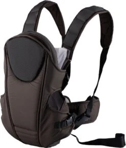 Merkloos Ergonomische Babydrager - Grijs - Draagzak - Voor Buik En Rug -Baby Care Verkoop 1020x1200 2