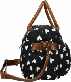 Kidzroom Black And White Luiertas - Zwart - Ophanglussen Kinderwagen - Verschoonmatje - Verstelbare Schouderband -Baby Care Verkoop 1041x1200 2