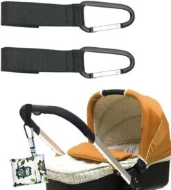 Kinderwagen Haakjes - Buggy Tassen Haakjes - 2 Stuks - Babywagen - Tassen Dragers - Rheme -Baby Care Verkoop 1080x1200 3