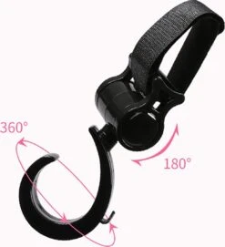 Kinderwagen Tassenhaak 2 Stuks - Boodschappenhaken - Tassenhanger - Babywagen Tassenhaak - Strollerhook - Buggy Haak - Bags Holder - Tassenclips - Rugzak Hanger - Verplaatsbare Hanger - Rolstoelhaak - Auto Hoofdsteun Haak -Baby Care Verkoop 1093x1200 2