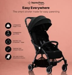 Hamilton By Yoop S1 Plus Buggy – Nieuw En Hoger 2023 Model – Premium Budget Stroller Met One Hand Folding Technologie – Zwart/Antraciet – Lichte, Verstelbare En Wendbare Kinderwagen Met Vele Gemakken 18 Hamilton By Yoop S1 Plus Buggy – Nieuw En Hoger 2023 Model – Premium Budget Stroller Met One Hand Folding Technologie – Zwart/Antraciet – Lichte, Verstelbare En Wendbare Kinderwagen Met Vele Gemakken -Baby Care Verkoop 1139x1200 10