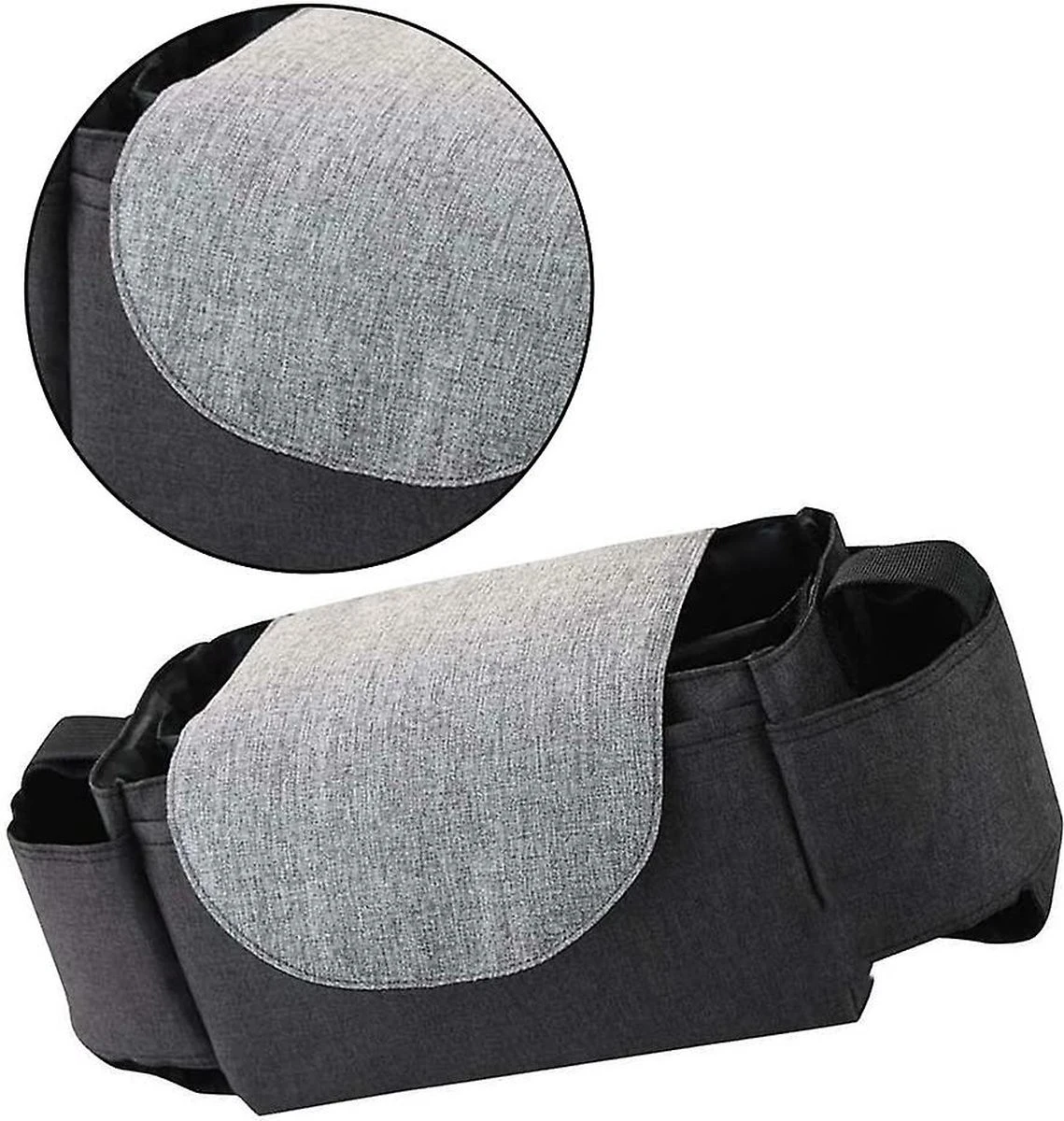 BOTC Kinderwagen Organizer - Buggy Tas Organizer - Wandelwagen Organizer - Luiertas - Telefoonhouder 4 BOTC Kinderwagen Organizer - Buggy Tas Organizer - Wandelwagen Organizer - Luiertas - Telefoonhouder - Image 4