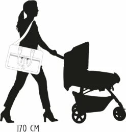 Kidzroom Black And White Luiertas - Zwart - Ophanglussen Kinderwagen - Verschoonmatje - Verstelbare Schouderband -Baby Care Verkoop 1144x1200 1