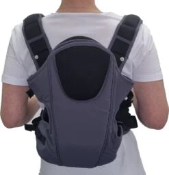 Merkloos Ergonomische Babydrager - Grijs - Draagzak - Voor Buik En Rug -Baby Care Verkoop 1160x1200 7