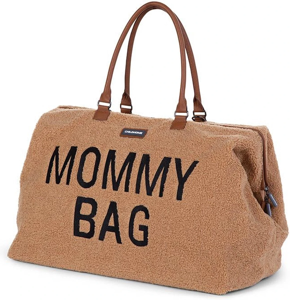 Childhome Mommy Bag Groot - Teddy - Beige 14 Childhome Mommy Bag Groot - Teddy - Beige - Image 14
