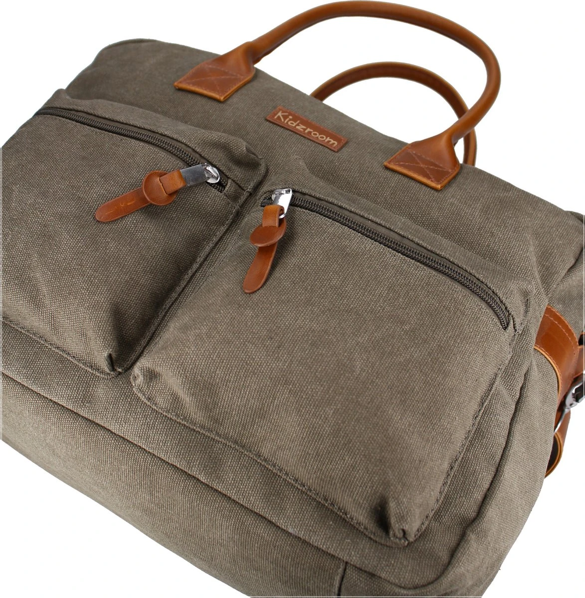 Kidzroom Vision Of Love Luiertas - Groen - Verschoonmatje - Verstelbare Schouderband 3 Kidzroom Vision Of Love Luiertas - Groen - Verschoonmatje - Verstelbare Schouderband - Image 3