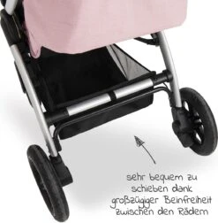 Hauck UpTown Buggy - Met één Hand Opvouwbaar - Roze -Baby Care Verkoop 1175x1200