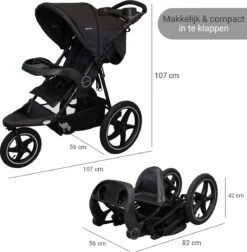 Babyphant Luxe Yasmin Hardloop Kinderwagen – Jogging Buggy - Runner -Baby Care Verkoop 1176x1200