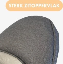 Deryan Pack Basic Luxe Heupdrager - Baby En Peuter Heupzitje - Draagzak Grijs -Baby Care Verkoop 1187x1200 3