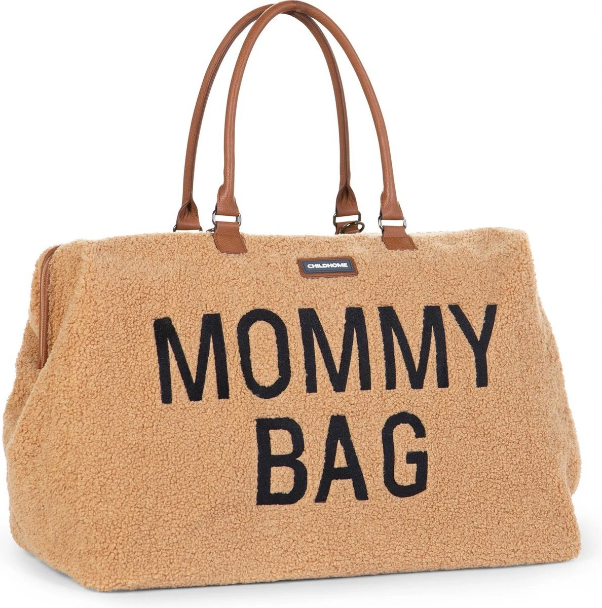 Childhome Mommy Bag Groot - Teddy - Beige 11 Childhome Mommy Bag Groot - Teddy - Beige - Image 11