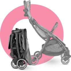 Lionelo Buggy Julie One - Kinderwagen Premium - Automatisch Opvouwen - Wandelwagen Tot 22 Kg - Comfortabele Zitje -Baby Care Verkoop 1188x1200 3