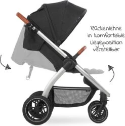 Hauck UpTown Buggy - Met één Hand Opvouwbaar - Zwart 23 Hauck UpTown Buggy - Met één Hand Opvouwbaar - Zwart -Baby Care Verkoop 1192x1200 2