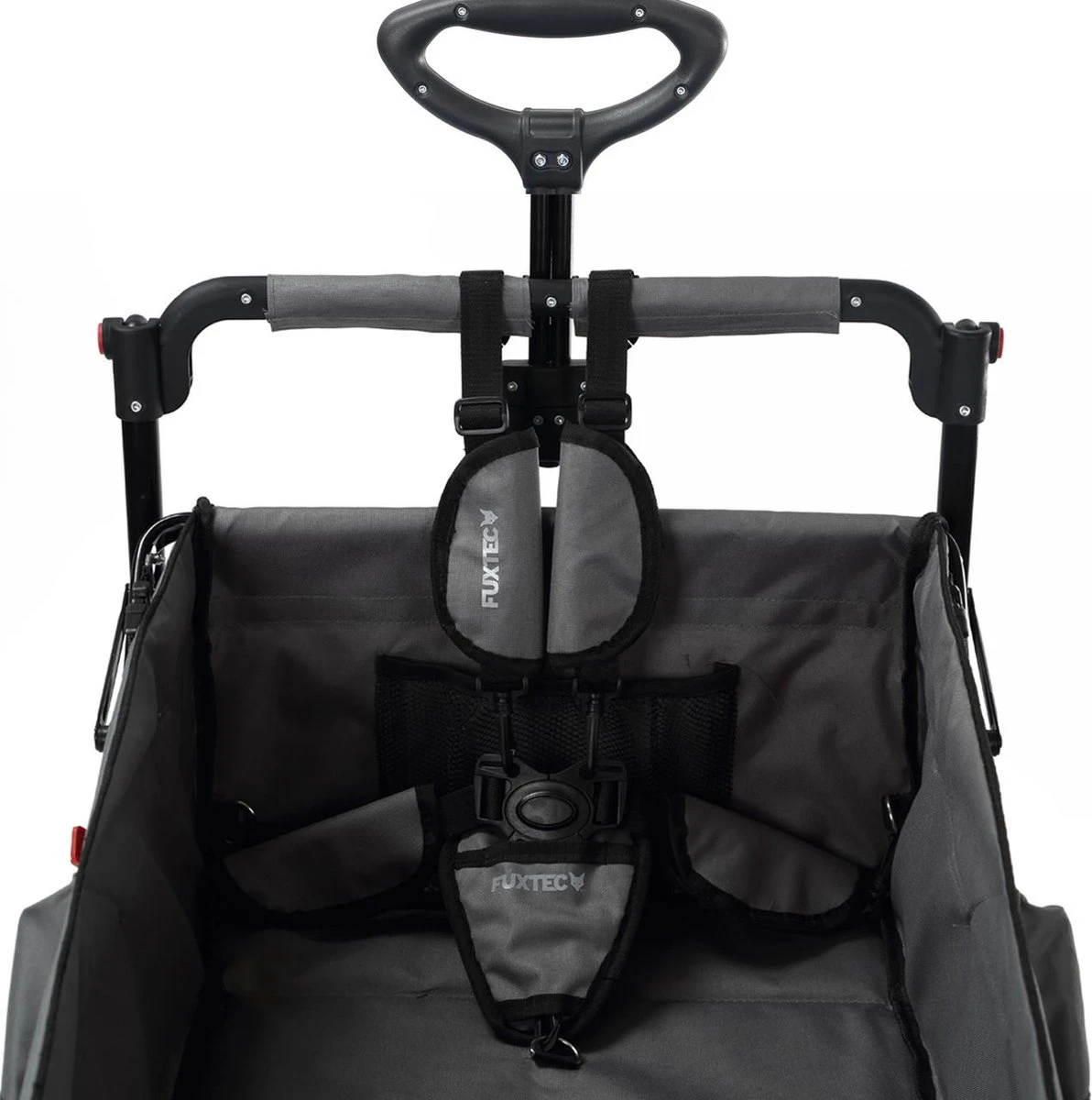 FUXTEC Veiligheidsriem - 5-punts - Veiligheidsgordel Voor Bolderkar - Grijs 2 FUXTEC Veiligheidsriem - 5-punts - Veiligheidsgordel Voor Bolderkar - Grijs - Image 2
