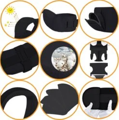 Deryan Pack Luxe Ergonomische Draagzak - Babydrager + Opbergvakjes - Zwart 29 Deryan Pack Luxe Ergonomische Draagzak - Babydrager + Opbergvakjes - Zwart -Baby Care Verkoop 1196x1200 2