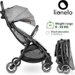 Lionelo Buggy Julie One - Kinderwagen Premium - Automatisch Opvouwen - Wandelwagen Tot 22 Kg - Comfortabele Zitje -Baby Care Verkoop 1197x1200 1