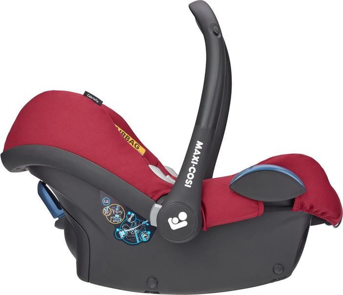 Maxi-Cosi CabrioFix Autostoeltje - Nomad Red 12 Maxi-Cosi CabrioFix Autostoeltje - Nomad Red - Image 12