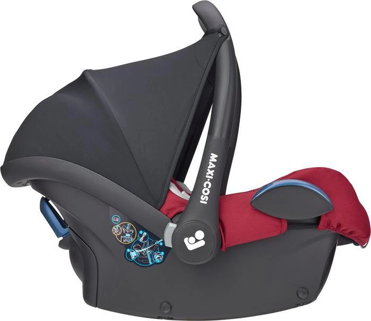 Maxi-Cosi CabrioFix Autostoeltje - Nomad Red 11 Maxi-Cosi CabrioFix Autostoeltje - Nomad Red - Image 11