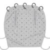 Dooky Universal Cover Zonnescherm Kinderwagen - Light Grey Crowns