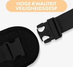 Deryan Pack Light Luxe Heupdrager - Ergonomische Draagzak + Opbergvakjes Zwart -Baby Care Verkoop 1200x1103 5