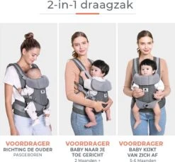 Deryan Meinkind Draagzak - Ergonomische Draagzak Vanaf Geboorte - Antraciet 9 Deryan Meinkind Draagzak - Ergonomische Draagzak Vanaf Geboorte - Antraciet -Baby Care Verkoop 1200x1110 2