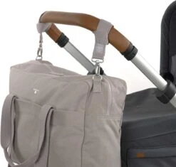 Lässig Green Label Luiertas Cotton Essential Taupe -Baby Care Verkoop 1200x1140