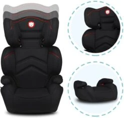 Lionelo Lars - Autostoeltje - ImpactGuard - Extra Spons - Tot 36kg