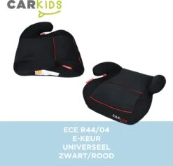 Carkids Auto Zitverhoger Zwart En Rood | Autostoel Groep 2-3 | Kinderen Van 3,5-12 Jaar | 15-36 Kg -Baby Care Verkoop 1200x1150 7