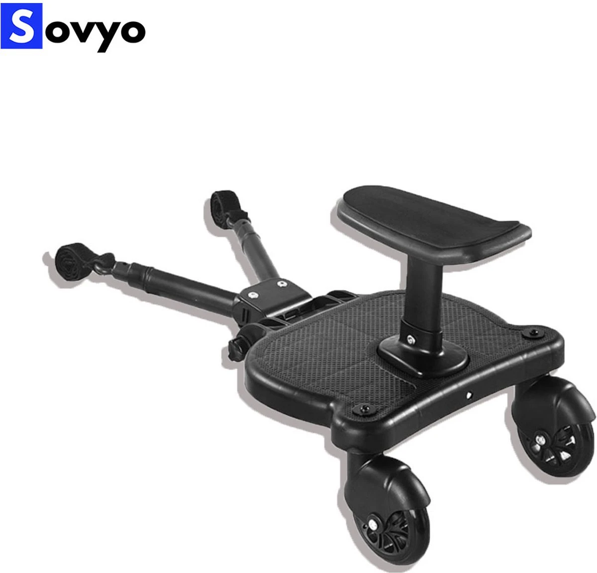 Merkloos Meerijdplankje Universeel Buggy/Kinderwagen - Kinderwagen Accessoire Met Afneembaar Zitje Van Hoogwaardige Kwaliteit - Verstelbaar Meerijdplankje 8 Merkloos Meerijdplankje Universeel Buggy/Kinderwagen - Kinderwagen Accessoire Met Afneembaar Zitje Van Hoogwaardige Kwaliteit - Verstelbaar Meerijdplankje - Image 8