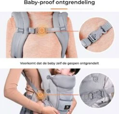 Deryan Meinkind Draagzak - Buikdrager 4-in-1 Antraciet/Grijs -Baby Care Verkoop 1200x1152 11