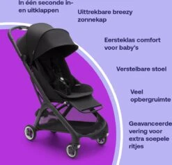 Bugaboo Butterfly Midnight Black - Buggy -Baby Care Verkoop 1200x1155