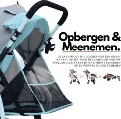 Child Supplies Buggy - Inklapbare Buggy - Baby Stroller - 3 In 1 - Kinderwagen - Grijs -Baby Care Verkoop 1200x1181 2