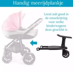 Vosoi - Meerijdplankje - Kinderwagen - Buggy's - Zitje - Onderweg - 1 Wiel - Kinderwagen Accessoires -Baby Care Verkoop 1200x1181 4