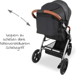 Hauck UpTown Buggy - Met één Hand Opvouwbaar - Zwart 38 Hauck UpTown Buggy - Met één Hand Opvouwbaar - Zwart -Baby Care Verkoop 1200x1196 5