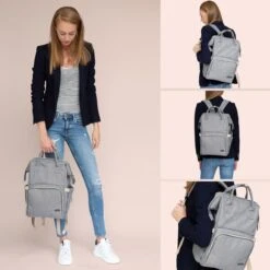 LifeGoods Luiertas Rugzak - Incl. Buggy En Kinderwagen Haken - Complete Set - 23.8 L - Grijs 13 LifeGoods Luiertas Rugzak - Incl. Buggy En Kinderwagen Haken - Complete Set - 23.8 L - Grijs -Baby Care Verkoop 1200x1200 129