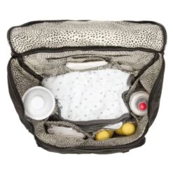 Little Company Lisbon Quilted Luiertas - Zwart -Baby Care Verkoop 1200x1200 159