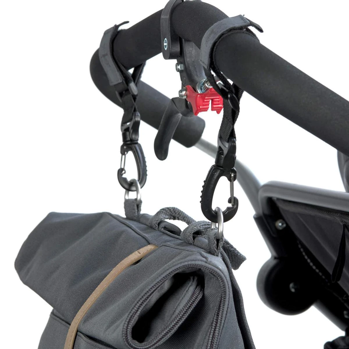 LÄSSIG Luiertas Rolltop Backpack Rugzak Incl Verschoningsmatje Antraciet 4 LÄSSIG Luiertas Rolltop Backpack Rugzak Incl Verschoningsmatje Antraciet - Image 4