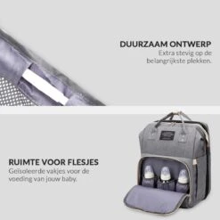 Buxibo 2-in-1 Luier- En Verzorgingstas - Inclusief Verschoon Matje - Baby Rug Tas Met Isoleervak - Diaper Backpack Bag - Reis Rugzak Inclusief Buggy En Kinderwagen Haken - Grote Capaciteit - 13 Buxibo 2-in-1 Luier- En Verzorgingstas - Inclusief Verschoon Matje - Baby Rug Tas Met Isoleervak - Diaper Backpack Bag - Reis Rugzak Inclusief Buggy En Kinderwagen Haken - Grote Capaciteit - -Baby Care Verkoop 1200x1200 189