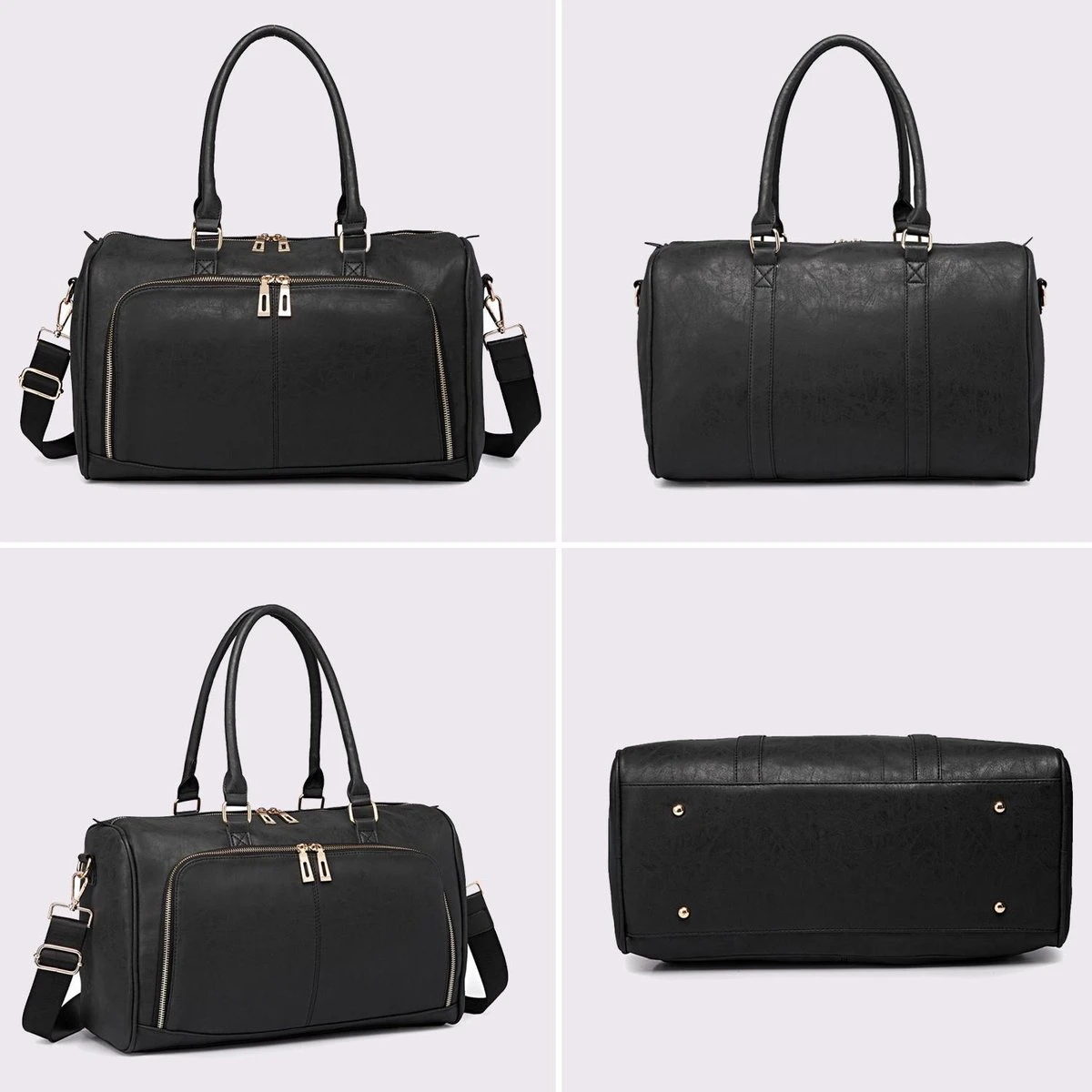 Miss Lulu Luier- En Verzorgingstas – Luiertas Set – Afneembare Draagtas - Duurzaam En Stijlvol – Zwart - Premium Kwaliteit- Grote Capaciteit - Unisex/Jongens/Meisjes (LT6638 BK) 9 Miss Lulu Luier- En Verzorgingstas – Luiertas Set – Afneembare Draagtas - Duurzaam En Stijlvol – Zwart - Premium Kwaliteit- Grote Capaciteit - Unisex/Jongens/Meisjes (LT6638 BK) - Image 9