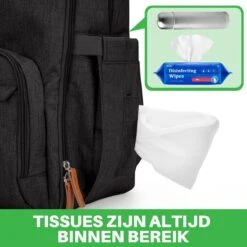 Brisby Slijtvaste Luiertas – Verzorgingstas – Met Buggymontage - Zwart 20 Brisby Slijtvaste Luiertas – Verzorgingstas – Met Buggymontage - Zwart -Baby Care Verkoop 1200x1200 235