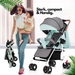 Child Supplies Buggy - Inklapbare Buggy - Baby Stroller - 3 In 1 - Kinderwagen - Grijs -Baby Care Verkoop 1200x1200 272