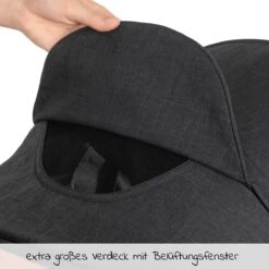 Hauck UpTown Buggy - Met één Hand Opvouwbaar - Zwart 33 Hauck UpTown Buggy - Met één Hand Opvouwbaar - Zwart -Baby Care Verkoop 1200x1200 343