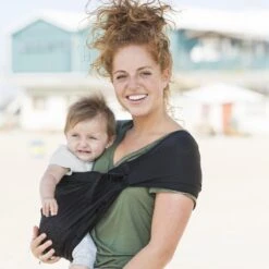 Minimonkey Mini Sling Draagzak - Zwart -Baby Care Verkoop 1200x1200 562