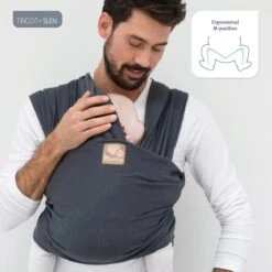 Babylonia Draagdoek - Tricot-Slen - Jeansblauw -Baby Care Verkoop 1200x1200 576