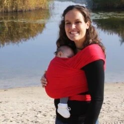 Smallvips Draagdoek Taupe - Rekbare Draagdoek Van Bamboo - Heerlijk Zacht En Koel - Ergonomisch Dragen -Baby Care Verkoop 1200x1200 634