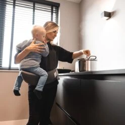 Deryan Pack Basic Luxe Heupdrager - Baby En Peuter Heupzitje - Draagzak Grijs -Baby Care Verkoop 1200x1200 675