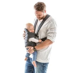 Hauck 2 Way Carrier Draagzak - Buikdrager - Melange Charcoal -Baby Care Verkoop 1200x1200 694