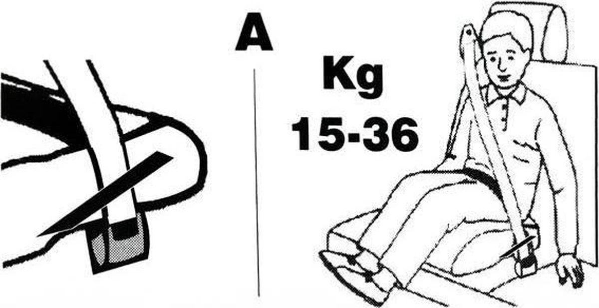 Universele Auto Zitverhoger - Stoelverhoger - Kinderzitje - Autozitje - Zwart 3 Universele Auto Zitverhoger - Stoelverhoger - Kinderzitje - Autozitje - Zwart - Image 3