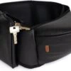 EVE Kids Heupdrager - Baby En Peuter - Heupzitje - Draagzak - Zwart Leer