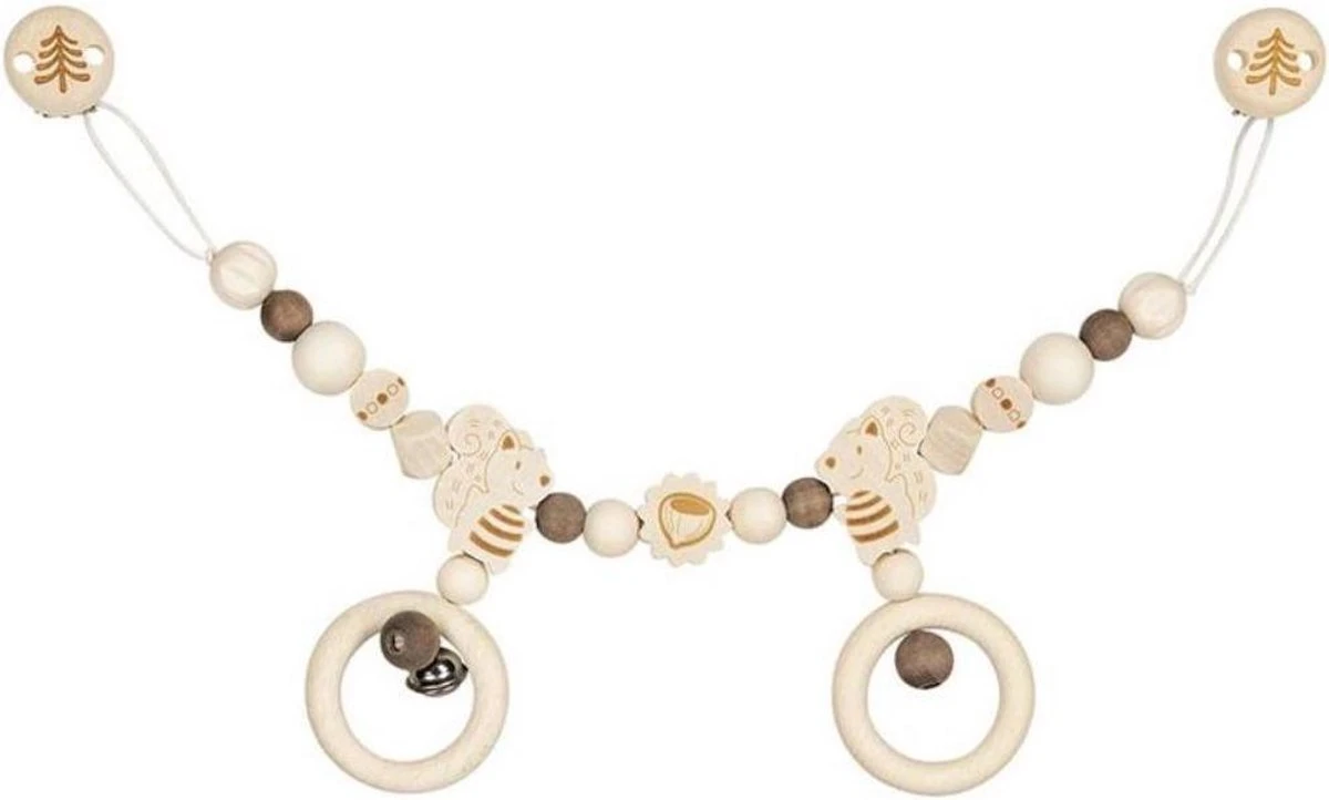 Heimess Kinderwagenspanner Eekhoorn 40 Cm Hout Naturel 1 Heimess Kinderwagenspanner Eekhoorn 40 Cm Hout Naturel