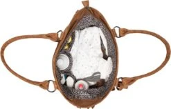 Little Company Vienna Luiertas - Cognac -Baby Care Verkoop 1200x767